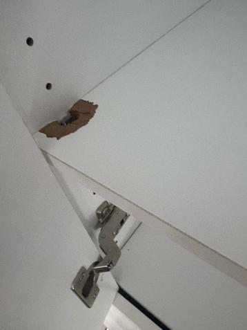 Babykamer Kast & Commode - Wit Glanzend beschikbaar voor biedingen