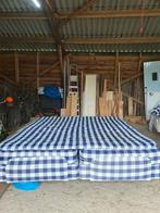 Hästens Bedden - Elektrisch met massage functie, Huis en Inrichting, Slaapkamer | Bedden, Ophalen, Blauw, Tweepersoons, Overige maten