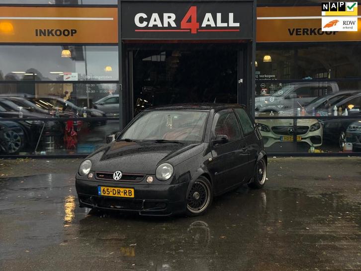 Volkswagen Lupo 1.4-16V Trendline AUTOMAAT/VERLAAGD/LEDERROO, Auto's, Volkswagen, Bedrijf, Te koop, Lupo, ABS, Airbags, Alarm