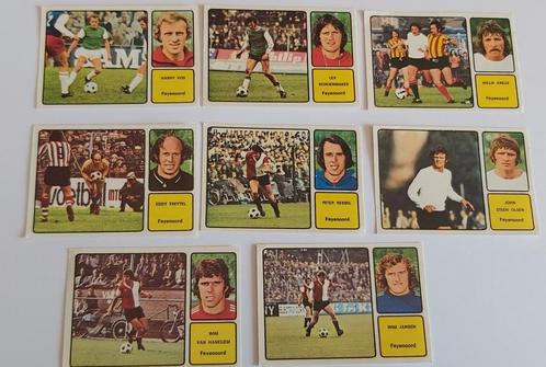 1974/1974 voetbalplaatjes Feyenoord, Verzamelen, Sportartikelen en Voetbal, Zo goed als nieuw, Poster, Plaatje of Sticker, Feyenoord