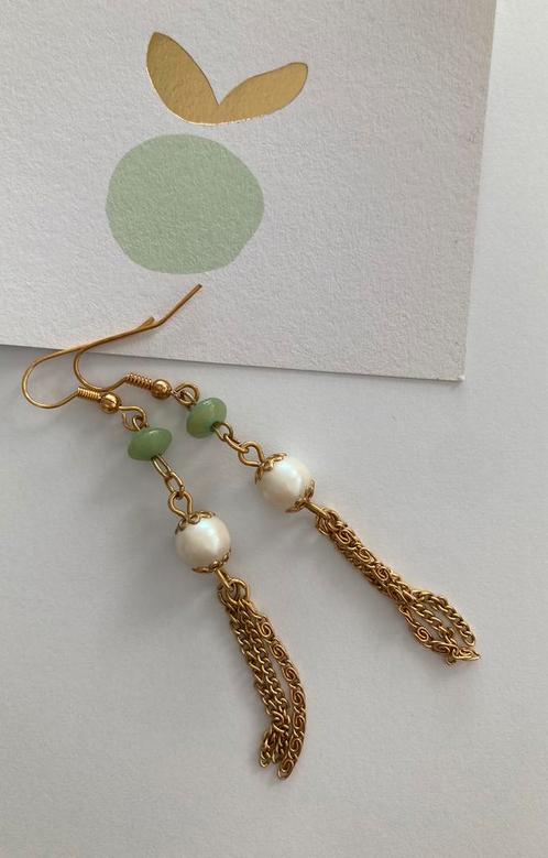 Jewels Lange Bohemaian Chique OORBELLEN anna Zélie Jewellery, Sieraden, Tassen en Uiterlijk, Oorbellen, Nieuw, Overige materialen