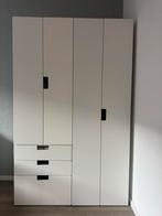 Ikea kinderkledingkast - wit, Huis en Inrichting, Ophalen, Kunststof, 100 tot 150 cm, Zo goed als nieuw