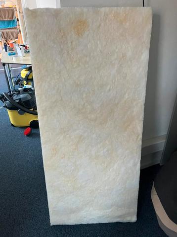 Isover glaswol nieuw 8 stuks 135cm x 60cm dikte 6cm beschikbaar voor biedingen