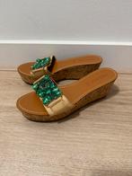 Sandalen/ slippers van Sara López, Verzenden, Sandalen of Muiltjes, Gedragen, Groen