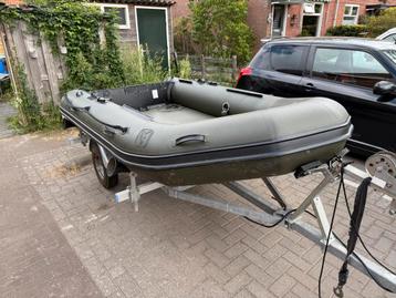 Een zeer complete Fox 290 rubberboot ruilen beschikbaar voor biedingen