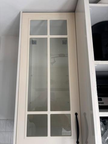 2x Ikea Faktum Stat vitrine deur 40x92 igst. Prijs voor  2. - afbeelding 3