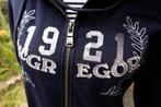 blauwe katoenen hoodie vest McGregor mt s, Kleding | Dames, Truien en Vesten, McGregor, Ophalen of Verzenden, Maat 36 (S), Blauw