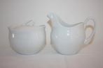 Johnson Bros / Brothers Snowwhite melkkannetje en suikerpot, Antiek en Kunst, Antiek | Servies los, Ophalen of Verzenden