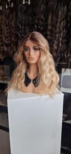 HaarTopper: #11 - Uitgroei / Blond Ombre  - Wavy - 50/55cm, Sieraden, Tassen en Uiterlijk, Uiterlijk | Haarverzorging, Ophalen of Verzenden
