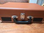 Denver Portable Turntable, Cognac. VPL-120 Brown. Nieuw!, Ophalen of Verzenden, Zo goed als nieuw, Platenspeler, Overige merken