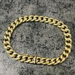 14k gouden armband cuban schakel