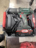 Schroef/boor en slagschroefmachine Parkside 20V, Ophalen of Verzenden, Zo goed als nieuw, Boor- en Schroefmachine