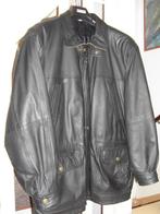 lederen winterjas heren, Kleding | Heren, Ophalen, Maat 52/54 (L), Vroom en Dreesman, Zwart