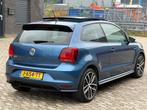 Volkswagen Polo 1.8 TSI GTI LED PANO NAVI PDC CLIMA Boekjes, Stof, Gebruikt, Euro 6, Blauw