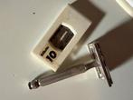 Vintage Gillette Scheermes + Mesjes, Ophalen of Verzenden, Gebruikt, Gehele gezicht, Overige typen