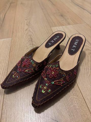 Hak slippers muiltjes maat 37 beschikbaar voor biedingen