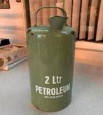 Kan Leuke oude brocante emaille petroleum kan, Antiek en Kunst, Antiek | Emaille, Ophalen of Verzenden