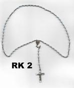 B11 - licht blauwe rozenkrans, Verzamelen, Religie, Ophalen of Verzenden