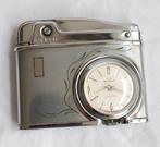 Buler Lighter zak horloge klok benzine aansteker top staat, Verzamelen, Rookartikelen, Aanstekers en Luciferdoosjes, Ophalen of Verzenden