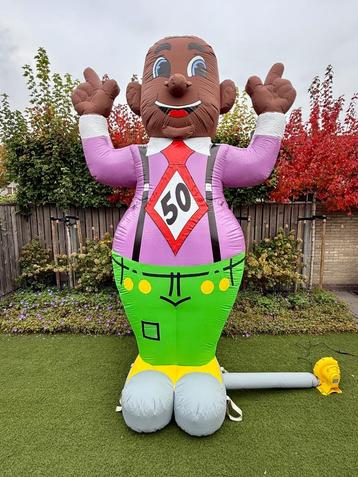 abraham feestend getint opblaasbaar te huur beschikbaar voor biedingen