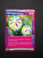 Neo Upper Energy [Reverse Holo] #162 Pokemon Temporal Forces, Ophalen of Verzenden, Zo goed als nieuw, Losse kaart, Foil