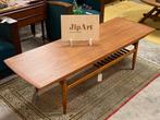 Vintage grote salontafel Grete Jalk 60-ies zeer goede staat, 100 tot 150 cm, Mid century modern, Teakhout, Zo goed als nieuw