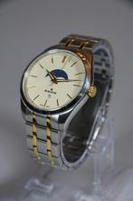 Edox Les Vauberts Moon Phase (79018), Sieraden, Tassen en Uiterlijk, Overige merken, Staal, Staal, Polshorloge