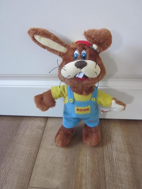 Kids Marketeers Koos Konijn mascotte Roompot bruin pluche, Kinderen en Baby's, Speelgoed | Knuffels en Pluche, Nieuw, Konijn, Ophalen of Verzenden