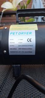 Pet dryer, Ophalen, Zo goed als nieuw