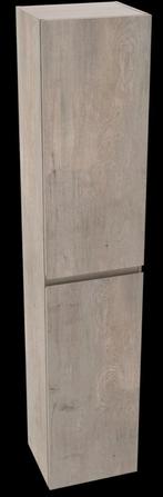 Kolomkast, Opbergkast Avance grijs eiken, Rokerijweg 30, Grijs, Info@timsoutlet.nl, 50 tot 100 cm