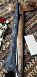 Antieke Kris Tilam Upih Pamor Beras Wutah Surakarta KAC90, Verzenden