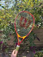 Wilson kinder tennisracket, Sport en Fitness, Tennis, Ophalen of Verzenden, Zo goed als nieuw, Racket, Wilson