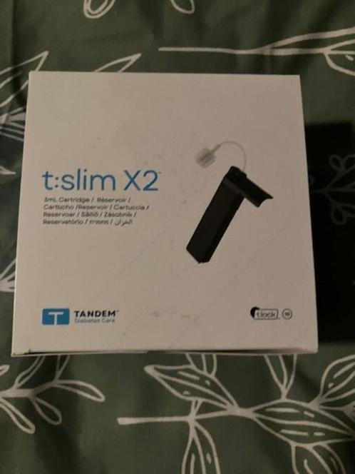 diabetes reservoir t:slim X2 met naalden, Diversen, Verpleegmiddelen, Nieuw, Ophalen of Verzenden