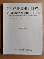 Cramer-Bülow 60 Etudes - Piano Solo, Muziek en Instrumenten, Bladmuziek, Gebruikt, Klassiek, Ophalen of Verzenden, Artiest of Componist
