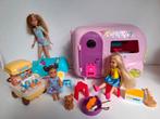 Barbie Chelsea caravan met auto, Ophalen of Verzenden, Gebruikt