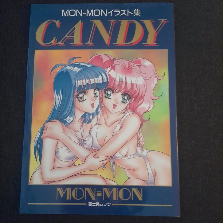 18+ Manga adult MON-MON erotische Illustraties - Candy 1998, Boeken, Overige Boeken, Zo goed als nieuw, Ophalen of Verzenden