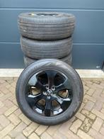 KOOPJE 5 Black Land Rover Defender velgen+banden 20 inch !!, Ophalen, Gebruikt, 255 mm, Banden en Velgen