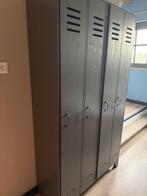 Kledingkast WOOOD Stijn Lockerkast - Staalgrijs, Ophalen, Gebruikt