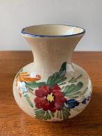 Antiek Vaasje met Bloem 'Echt handwerk' "Gemerkt" Jaren30/50, Antiek en Kunst, Antiek | Keramiek en Aardewerk, Ophalen of Verzenden