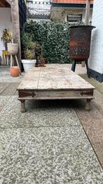 Indiase salontafel, Huis en Inrichting, Tafels | Salontafels, Ophalen, Overige materialen, Gebruikt, 50 tot 100 cm