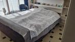 Witte gehaakte sprei rozen 230x200cm brocante vintage, Wit, Overige typen, Ophalen of Verzenden, Nieuw