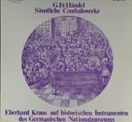 Georg Friedrich Händel  Sämtliche Cembalowerke 10LP BOX, Kamermuziek, Ophalen of Verzenden, Zo goed als nieuw, 12 inch