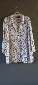 Dorothy Perkins Blouse - Maat 50 - Ecru/Zwart, Wit, Maat 46/48 (XL) of groter, Ophalen of Verzenden, Zo goed als nieuw