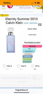 Calvin Klein - summer limited edition 100ml edp, Ophalen of Verzenden, Zo goed als nieuw