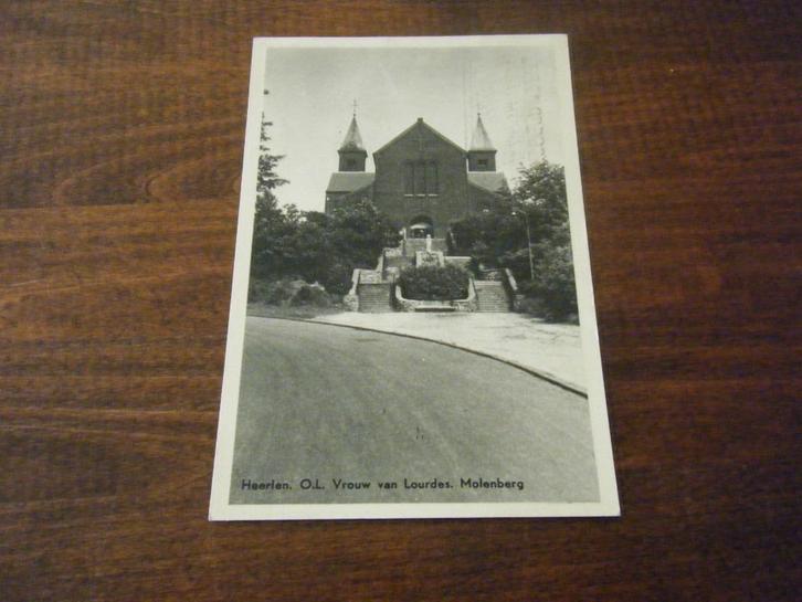 E32 - Heerlen - Molenberg - Kerk - Mooi/Oud, Verzamelen, Ansichtkaarten | Nederland, Limburg, Verzenden