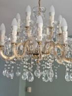 Set van 2 Luxe Kroonluchter met Kristallen, Huis en Inrichting, Lampen | Kroonluchters, Ophalen of Verzenden, Zo goed als nieuw