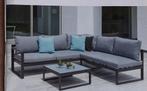 Loungeset 2-delig, Tuin en Terras, Tuinsets en Loungesets, Ophalen, 5 zitplaatsen, Bank, Aluminium