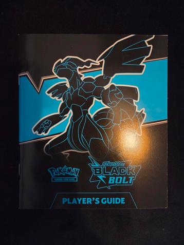 Pokemon player guide black bolt beschikbaar voor biedingen