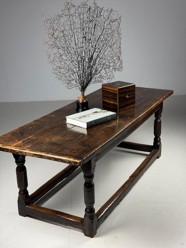 17e eeuwse Refectory table eiken, Antiek en Kunst, Antiek | Meubels | Tafels, Ophalen