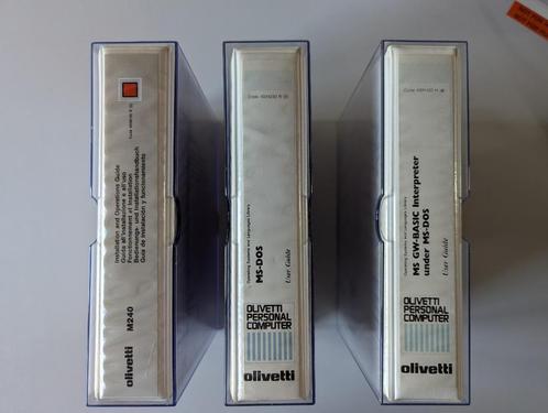 MS Dos 3.20 uit 1986 van Olivetti in originele verpakking, Computers en Software, Vintage Computers, Ophalen of Verzenden